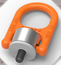 航空航天制造领域万向旋转吊环的应用