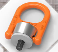 大型模具起吊旋转吊环与钢丝绳索具的使用